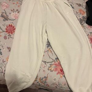 Adidas Cream Joggers Women’s